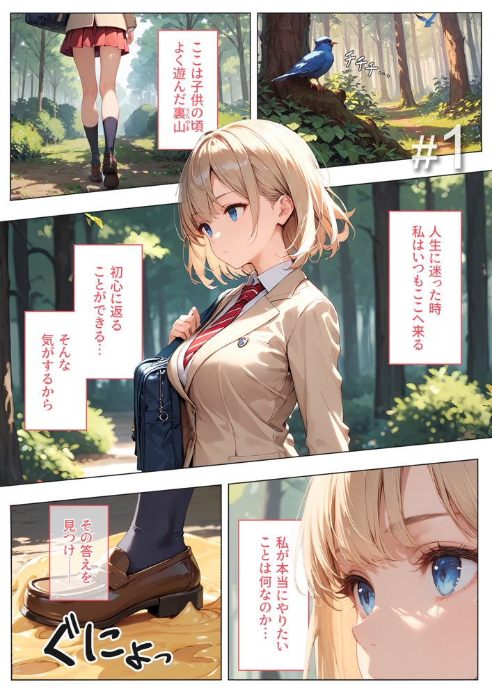 子○のシたことだから -○キの仕掛けたとりもちにJKが引っかかる-