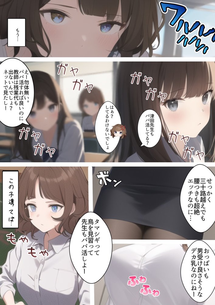 学生結婚10年後のセックスレス 〜ジムで出会う昔の嫌いなチャラ男。痩せるつもりがダウナー人妻女教師がDQN色黒男に寝取られ孕ませトレーニングを受けてた話
