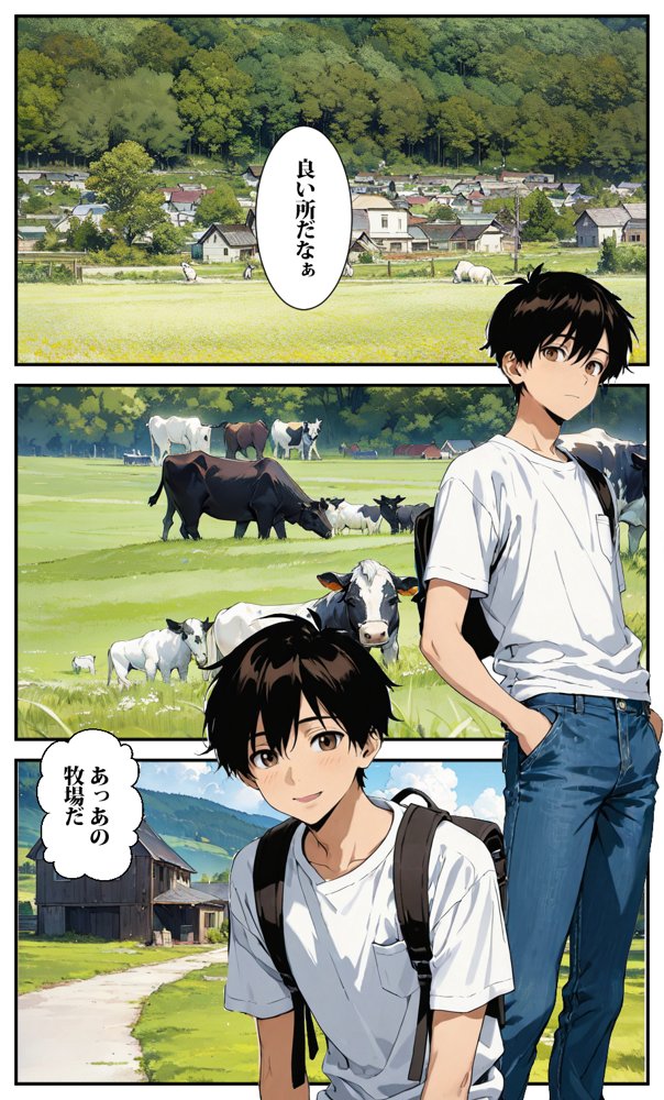 田舎の牛おばさんはドスケベで、何でもしてくれた