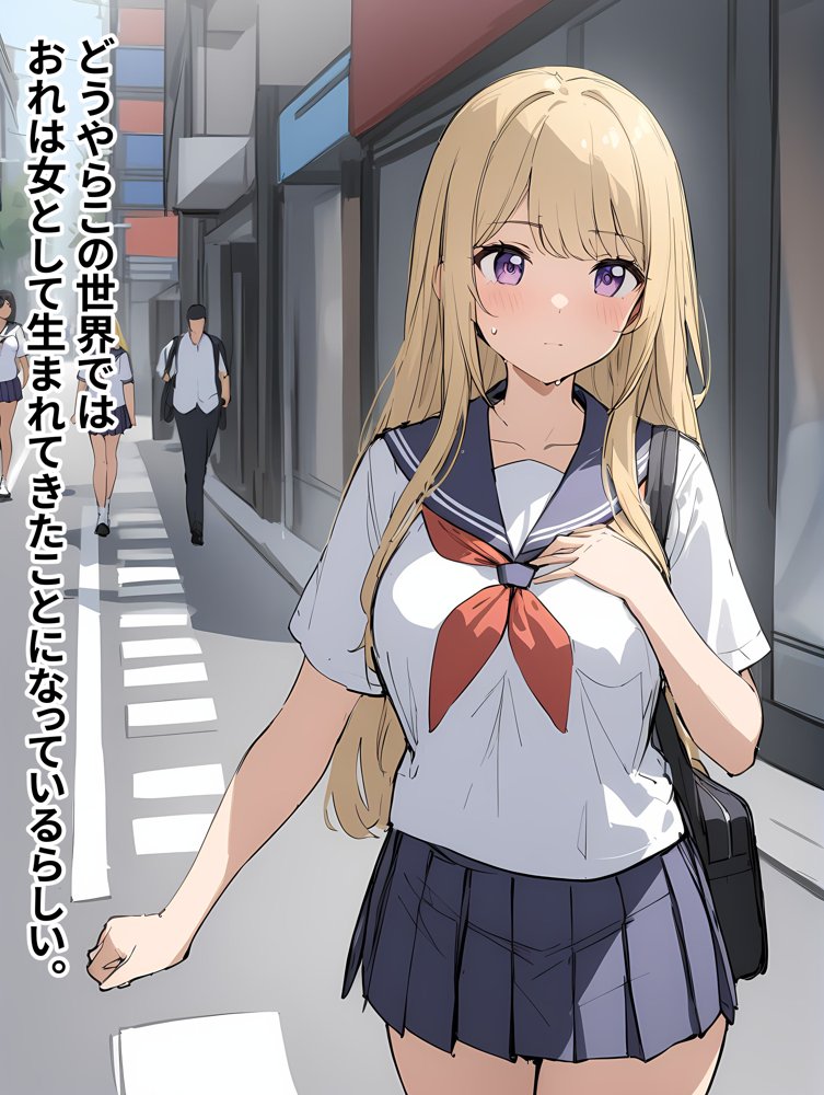 女になったオレ、パパ活おじさんにメス堕ちする。