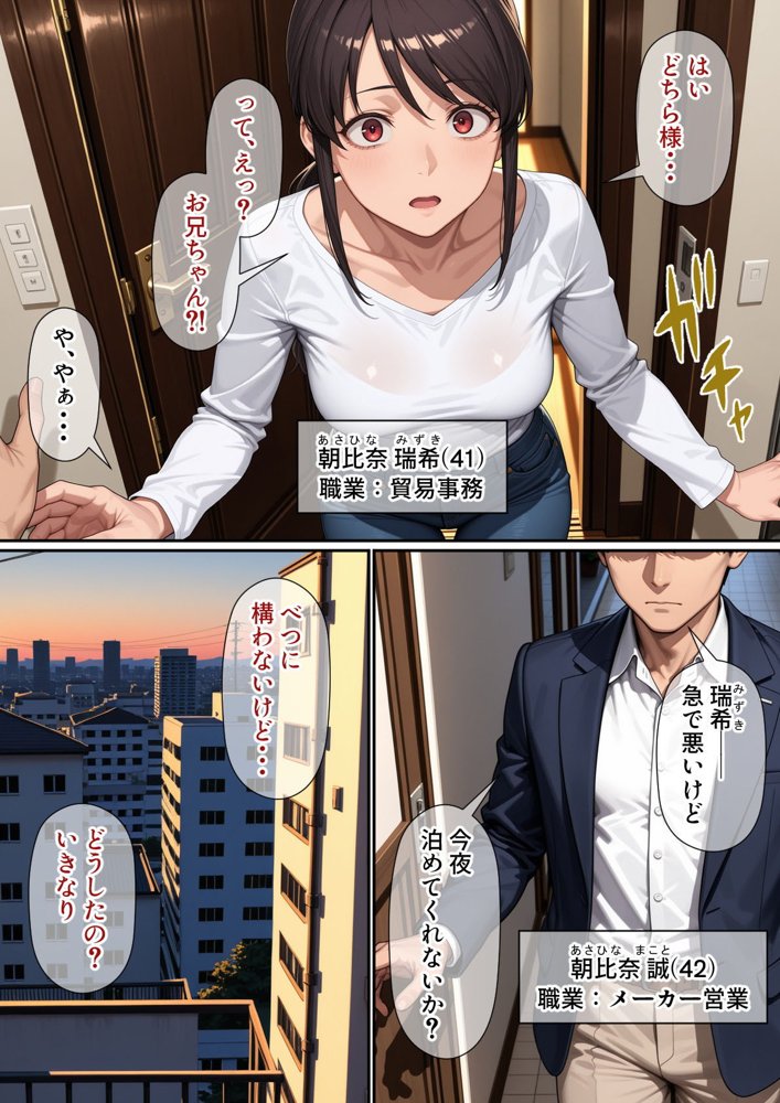 行き遅れ妹（41）とのセックスは本当に気持ちがいい
