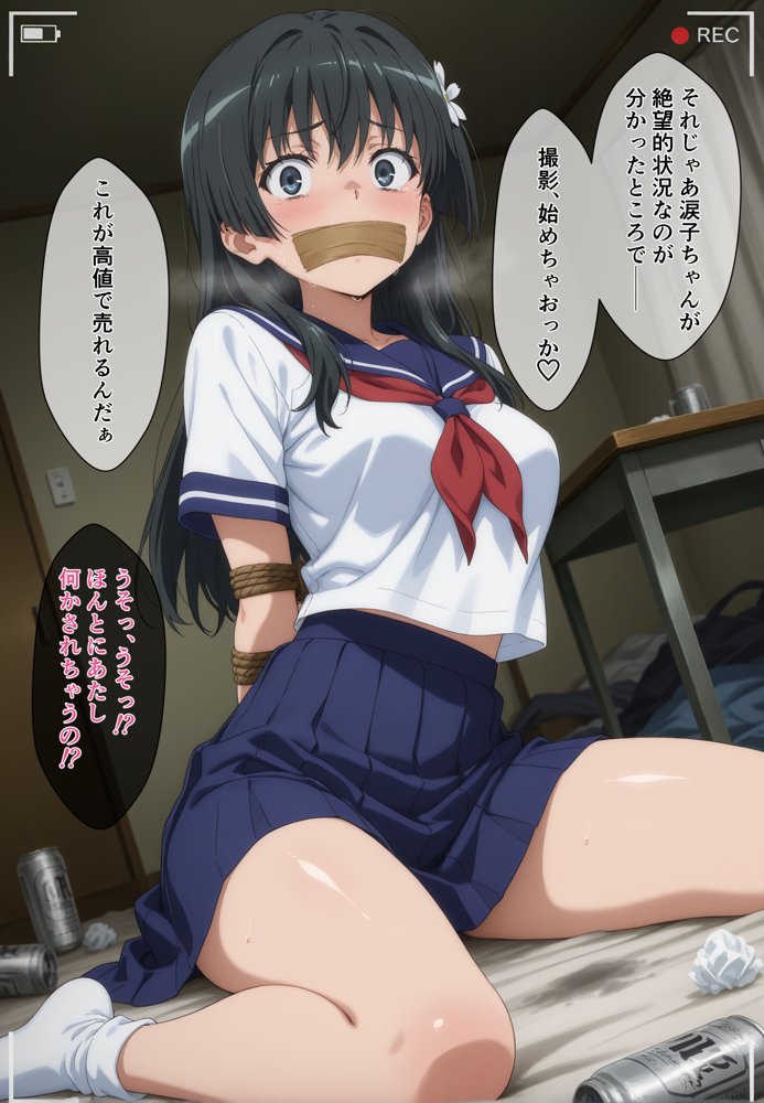 とある少女の凌●記録〜佐天●子誘拐編〜