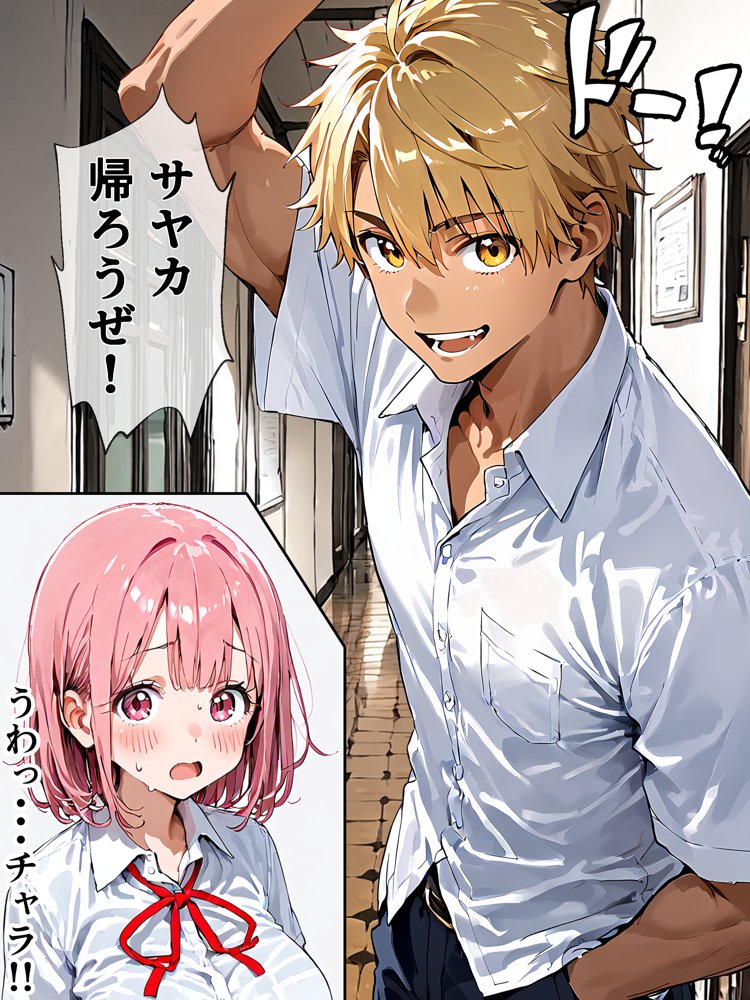 朝起きたら巨乳ギャルになってた！！〜チャラ男と全力メスイキセックス