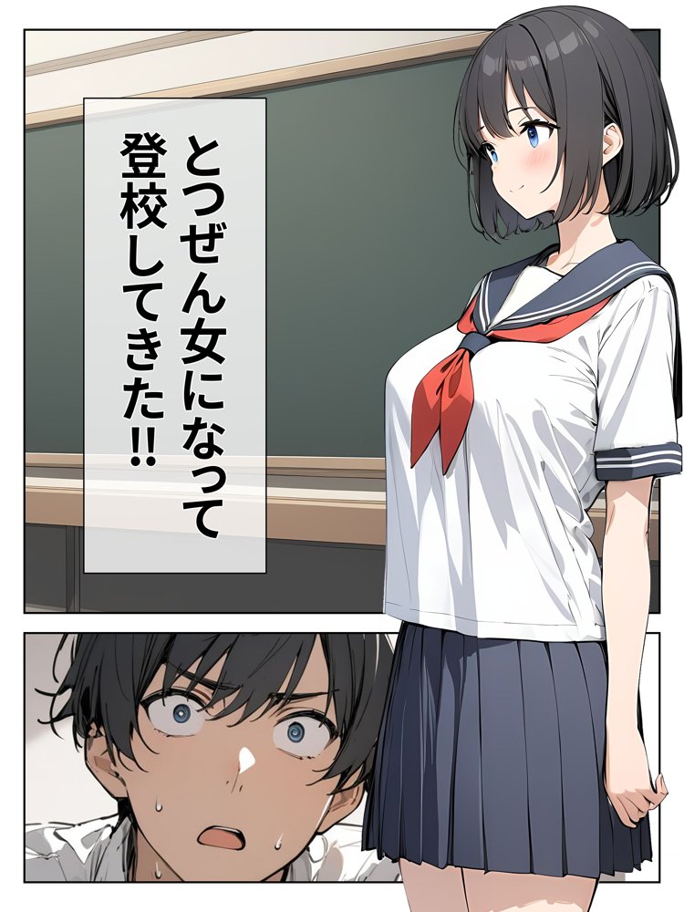 女になった親友をセフレにしてみた！！