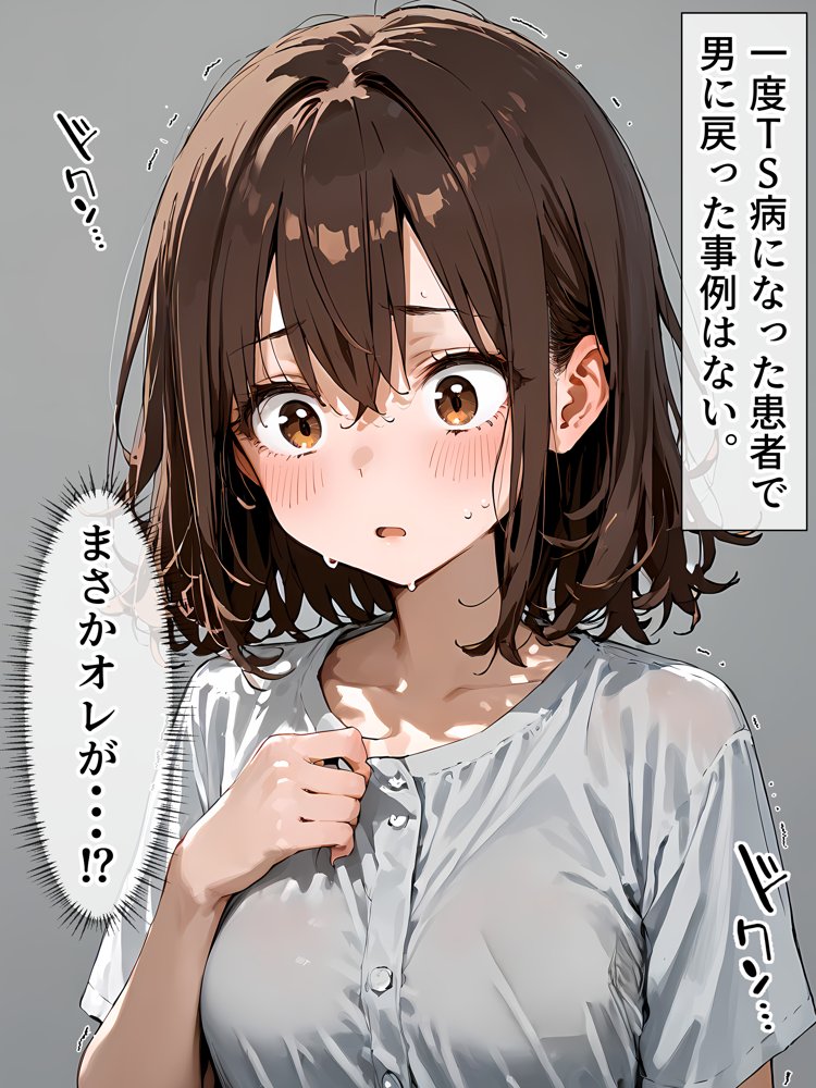 晴天艦女体化作品総集編 初期4作品＋フルリメイク版「TS病 心まで女に変わる瞬間」