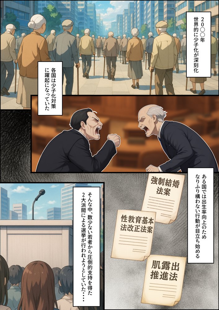 投票率99％！？寝取り派VS純愛派〜勝者の先に待つ日常〜