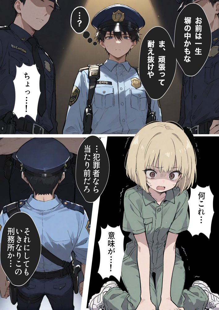 男性刑務所肉便器女 男として誤認逮捕されたOLの末路