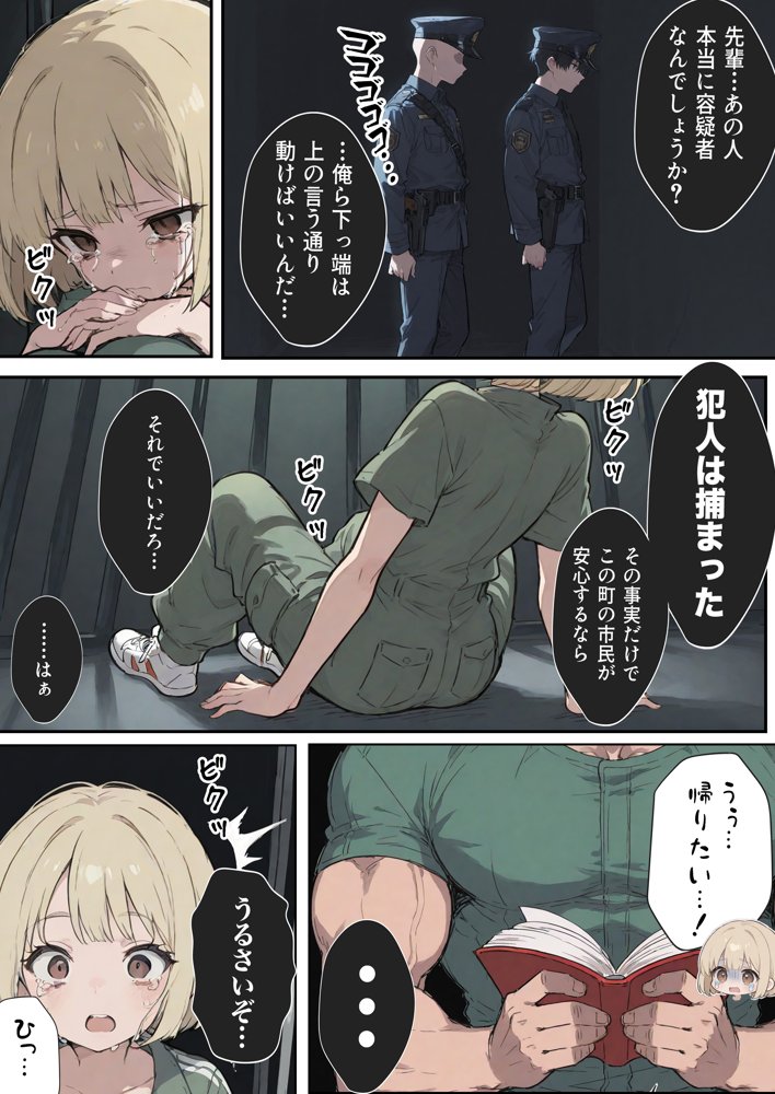 男性刑務所肉便器女 男として誤認逮捕されたOLの末路
