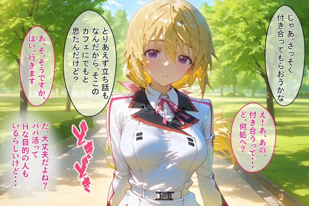 ＜新＞パパ活ハメ撮り記録I カメラの前で快楽堕ち宣言 （シャルル・デュノア編）