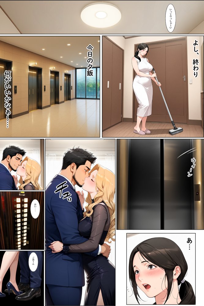 タワマン界隈 低階層主婦は高階層男に買われる。