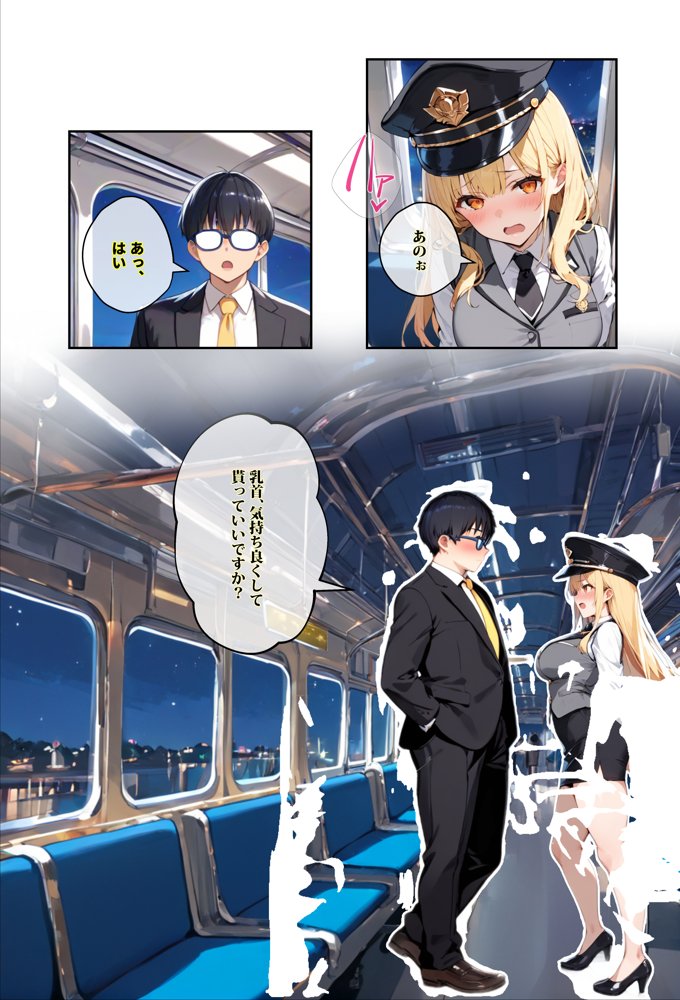痴●されたいだけの学年1位をNTRの中で肉便器にした話〜中出し列車で働くビッチ〜
