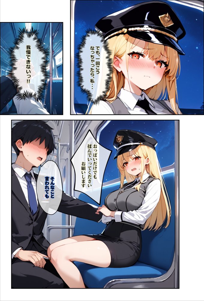 痴●されたいだけの学年1位をNTRの中で肉便器にした話〜中出し列車で働くビッチ〜