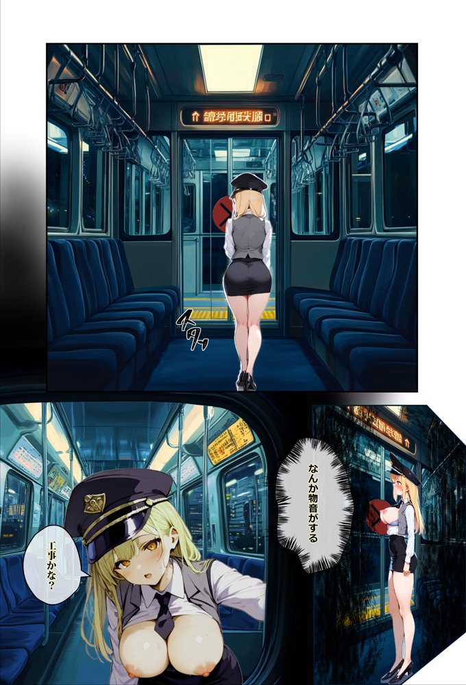 痴●されたいだけの学年1位をNTRの中で肉便器にした話〜中出し列車で働くビッチ〜