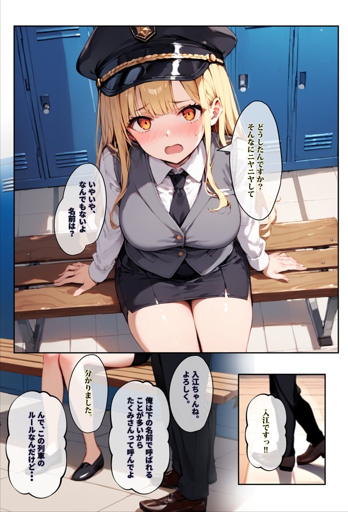 痴●されたいだけの学年1位をNTRの中で肉便器にした話〜中出し列車で働くビッチ〜