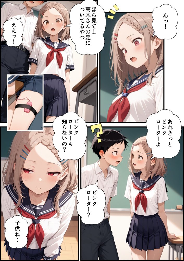 クラスの男子にあっさり負けて言いなりになった高木さん