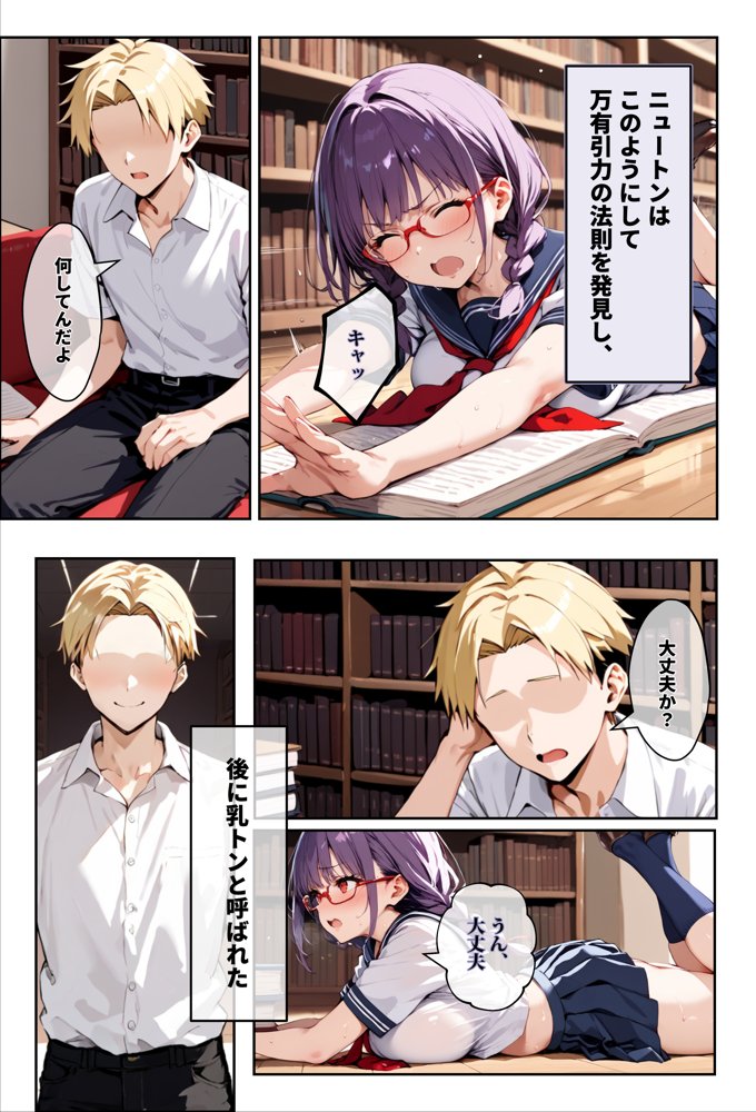 「3秒だけ好きにシていい」と言ったデカパイ委員長の寝取られマ〇コを貸してもらった件