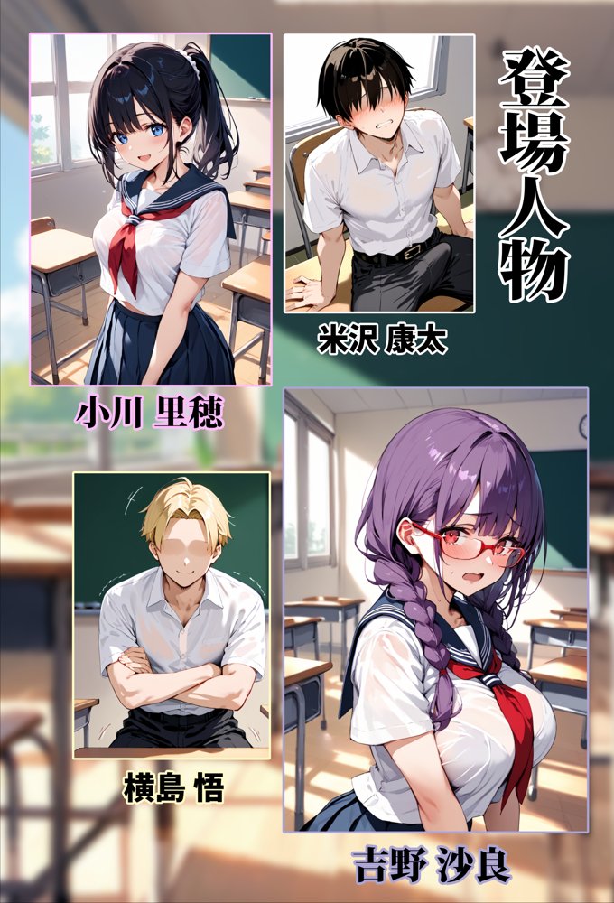 ずっと好きだった女の子に彼氏がいたので、女友達にマ〇コを貸してもらった件