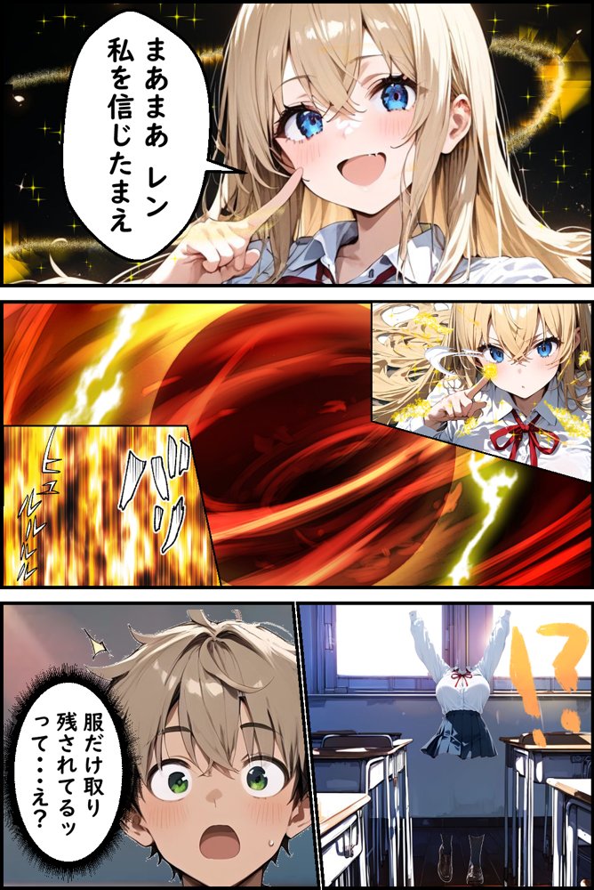 Hぷにんぐ  幼馴染魔法少女3人と魔法失敗でラッキースケベ連発のハーレム学園生活
