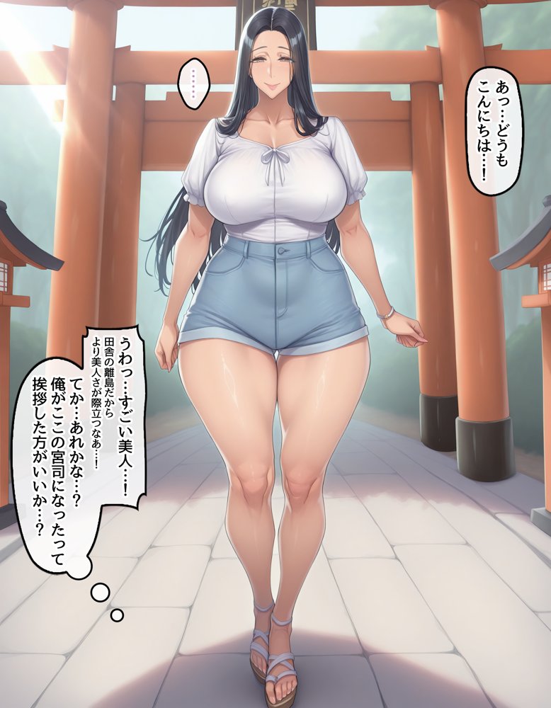 孕ませ島〜離島の神社に呼ばれた俺が、島の未来のために子種を注ぎ続ける話〜