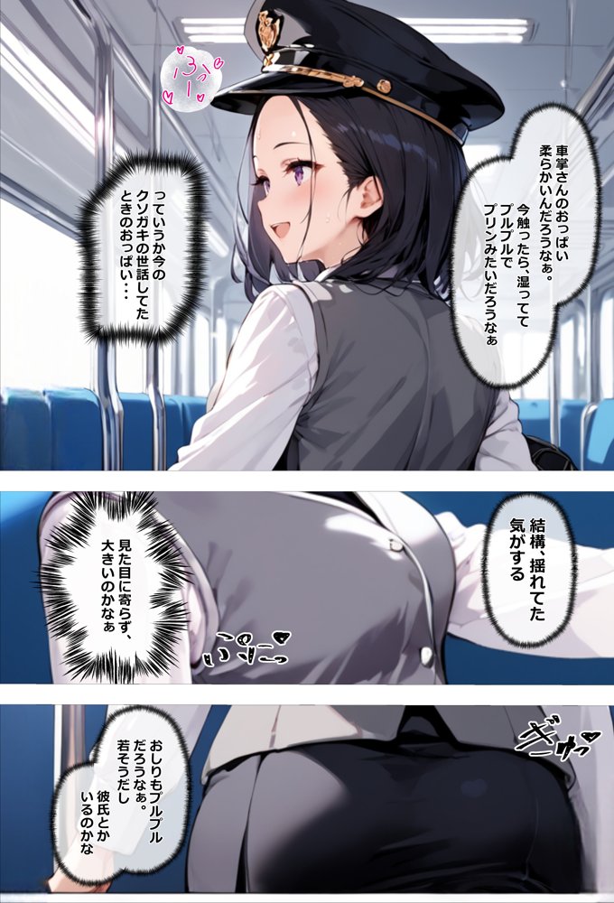 ヤリマンビッチを誰もいない車両に監禁して、死ぬほどハメ撮りした話〜中出し列車で働くビッチ〜