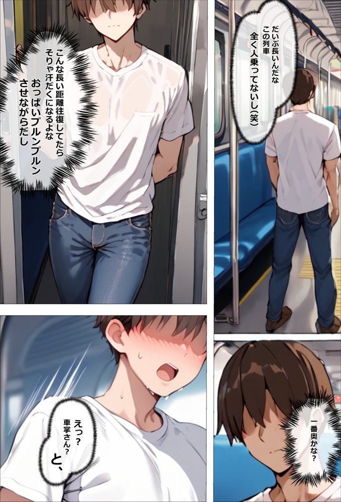 ヤリマンビッチを誰もいない車両に監禁して、死ぬほどハメ撮りした話〜中出し列車で働くビッチ〜