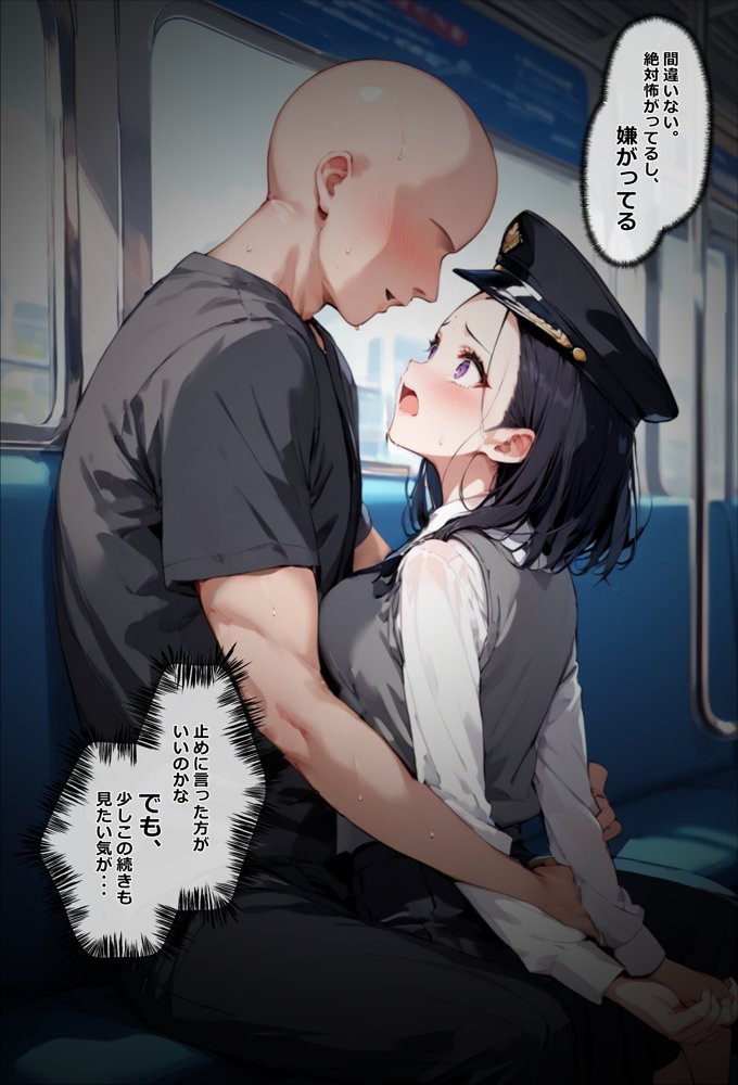 ヤリマンビッチを誰もいない車両に監禁して、死ぬほどハメ撮りした話〜中出し列車で働くビッチ〜