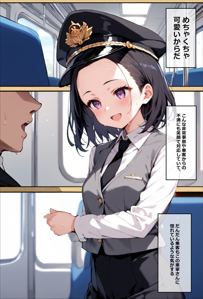ヤリマンビッチを誰もいない車両に監禁して、死ぬほどハメ撮りした話〜中出し列車で働くビッチ〜