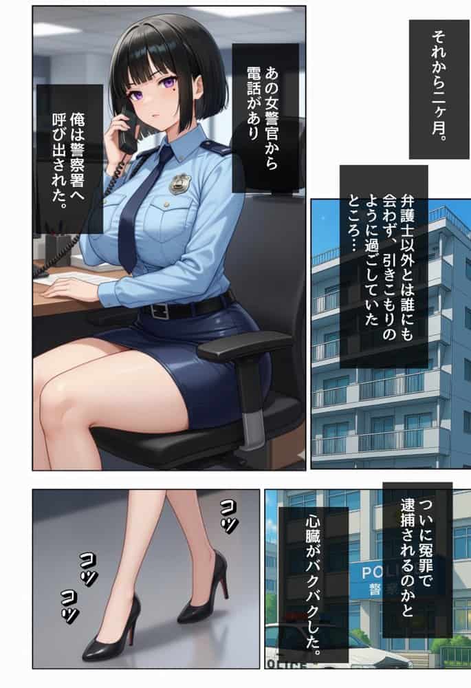 強気な裏アカ警察官、潮だくセックスで二か月後に分からされる話
