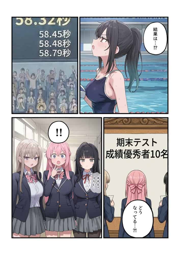貞操逆転した世界で ある女子校の性処理係になった件3