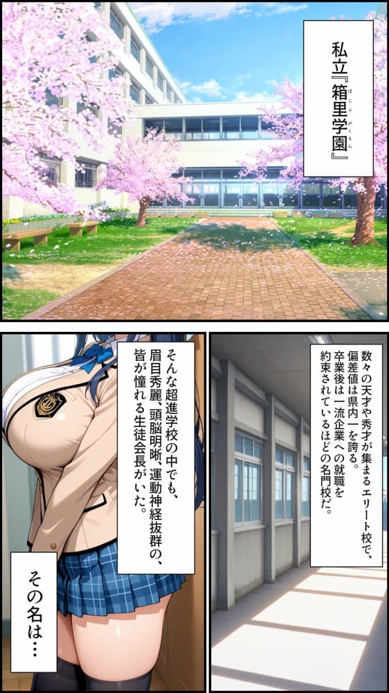 憧れの生徒会長は性処理肉便器 〜完全無欠の生徒会長、性処理委員に堕ちる〜