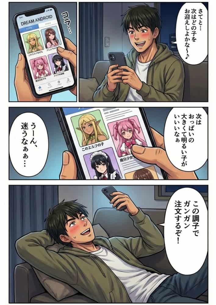 ドリームアンドロイド3話 喜多川海夢