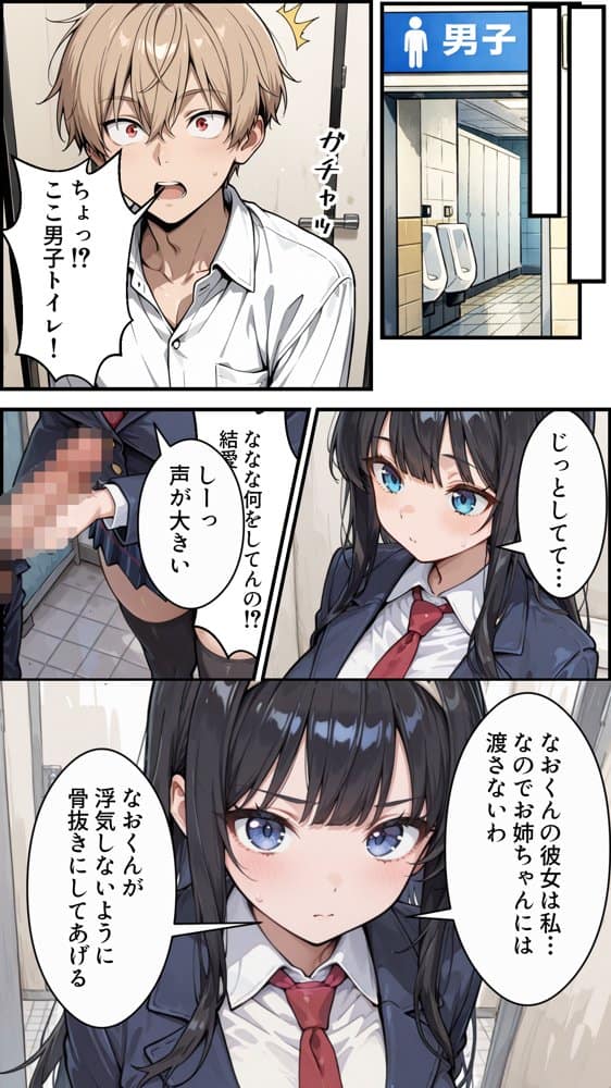 俺の彼女と彼女の姉が全力で搾り取ろうとする話