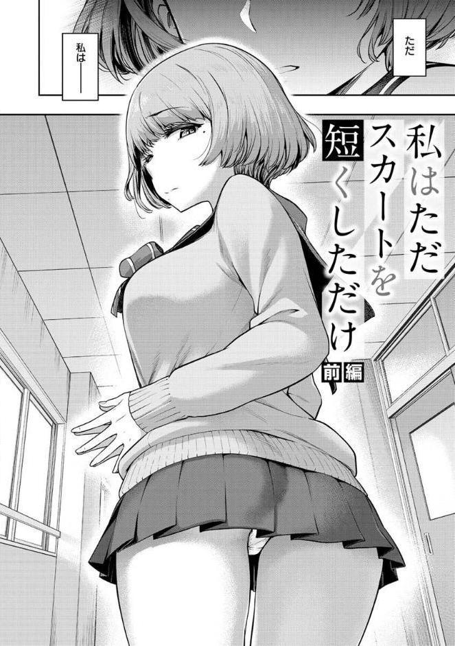 私はただスカートを短くしただけ【FANZA限定】