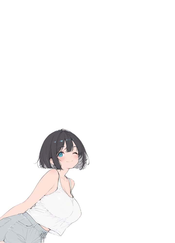 物価高で同棲した巨乳黒髪ボブ妹に密着勃起…ごっくんフェラから甘々中出しSEXした話