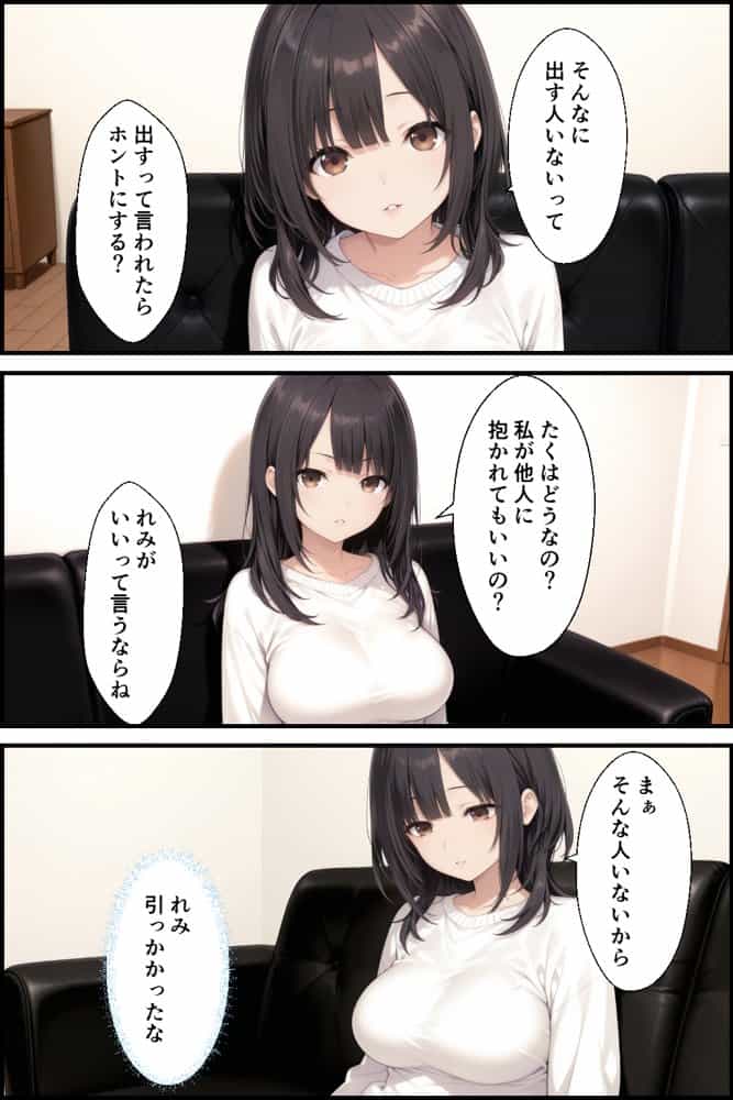彼女とエロ配信したら高額で彼女とヤリたいって人が…