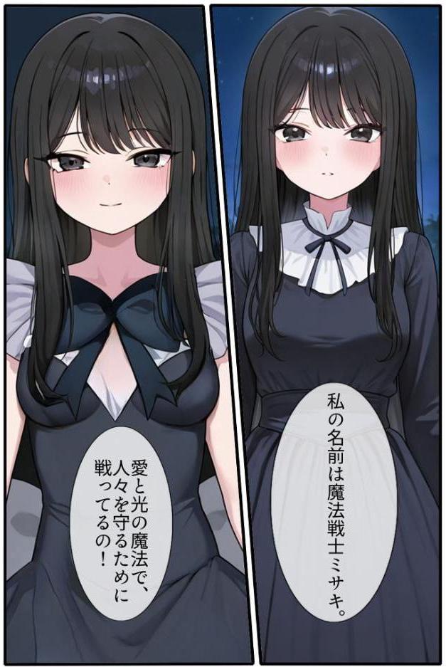 【禁断の悪堕ち●●】魔法戦士ミサキは人妻と刷り込まれ悪組織臭チ●ポに忠誠を誓う モザイク版