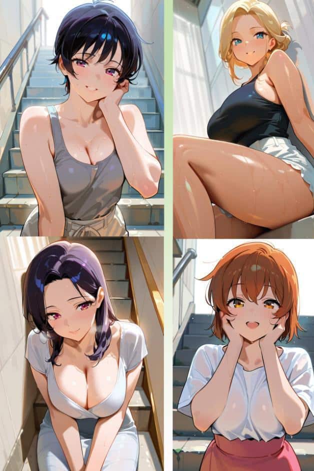 団地妻は発情中1 爆乳シングルマザー歩美
