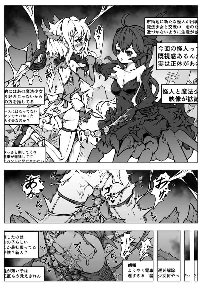 敗北？凌●？魔法少女たち？捕らえたメスは大切な性奴●です