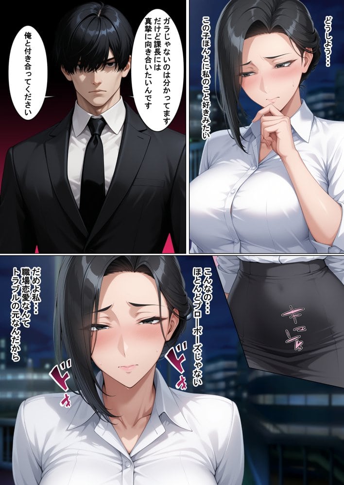 あべこべ調教  ドSなバリキャリ女上司（32）の秘密を暴いたら負けたがりのマゾメスだったので立場逆転しちゃった件