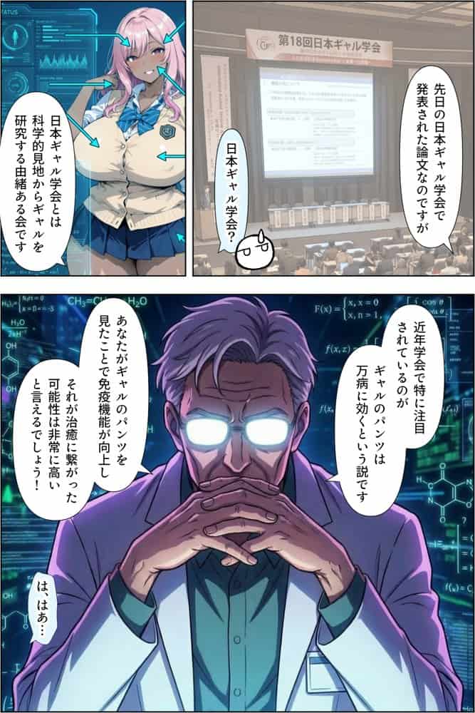 ギャルのパンツは万病に効くらしい