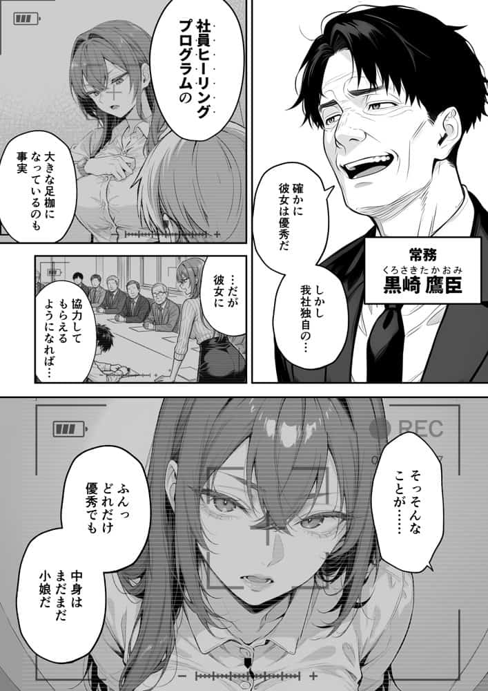 営業成績最下位のOLが全社員の性処理係になる会社