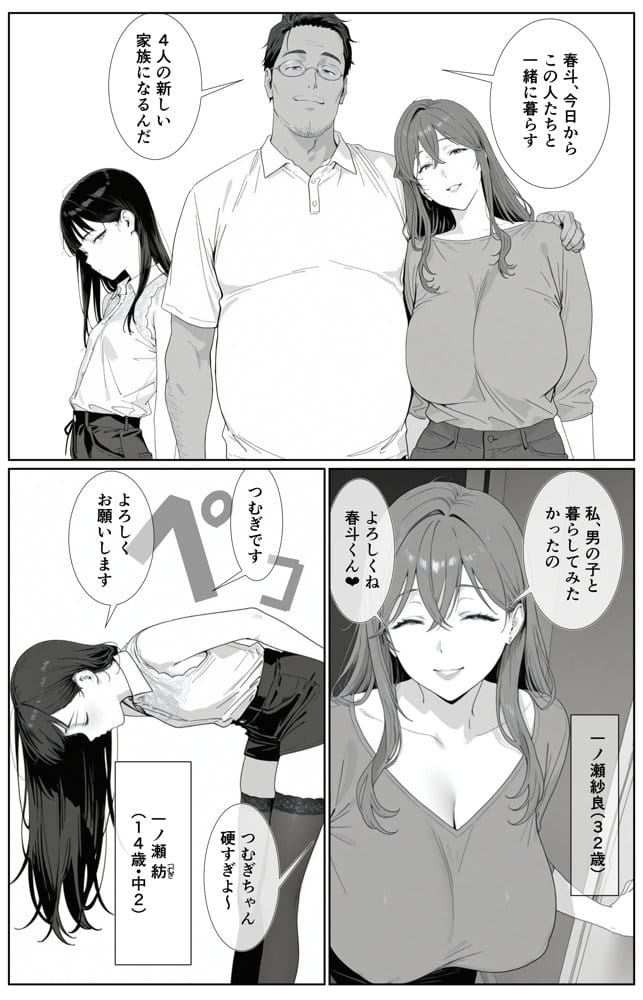 ギリ妹ギリ母  〜新しい母と妹と俺の家庭内ギリハーレム性活〜