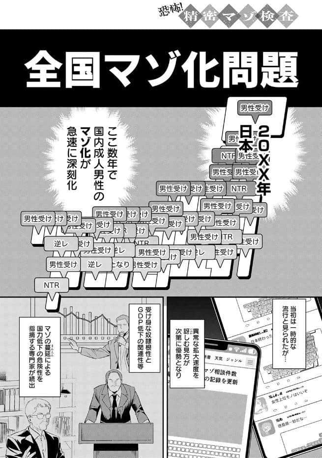 恐怖！精密マゾ検査