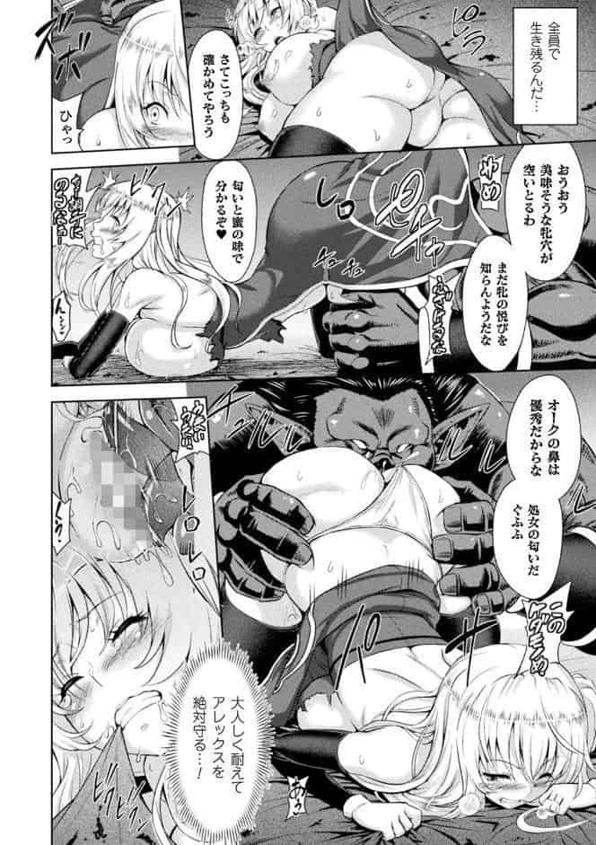 エローナ オークの淫紋に侵された女騎士の末路