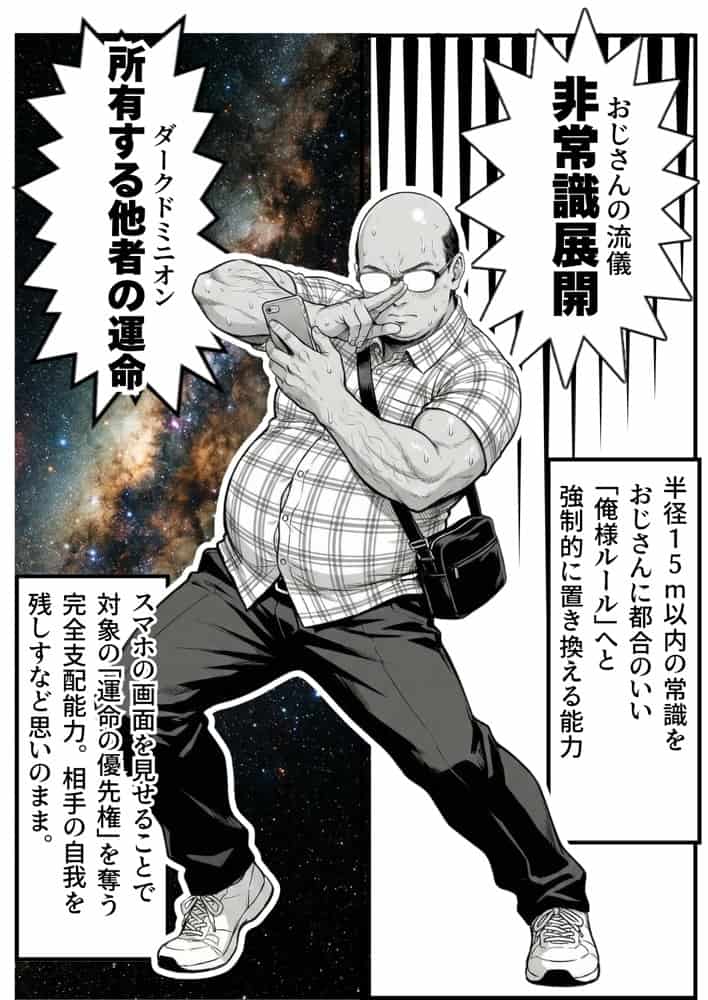 操作系チート能力に覚醒したメタボおじさんが最強スマホで美少女種付け性活