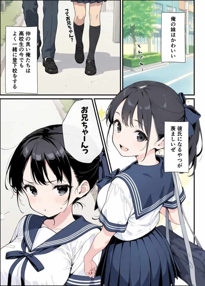 純粋清楚妹のブラ透け事件から、学校で家でと連続甘々中出し懇願SEXした話