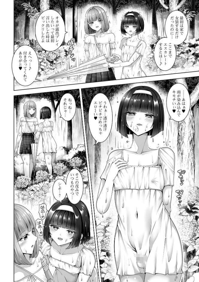 男の娘たちのまぐわい