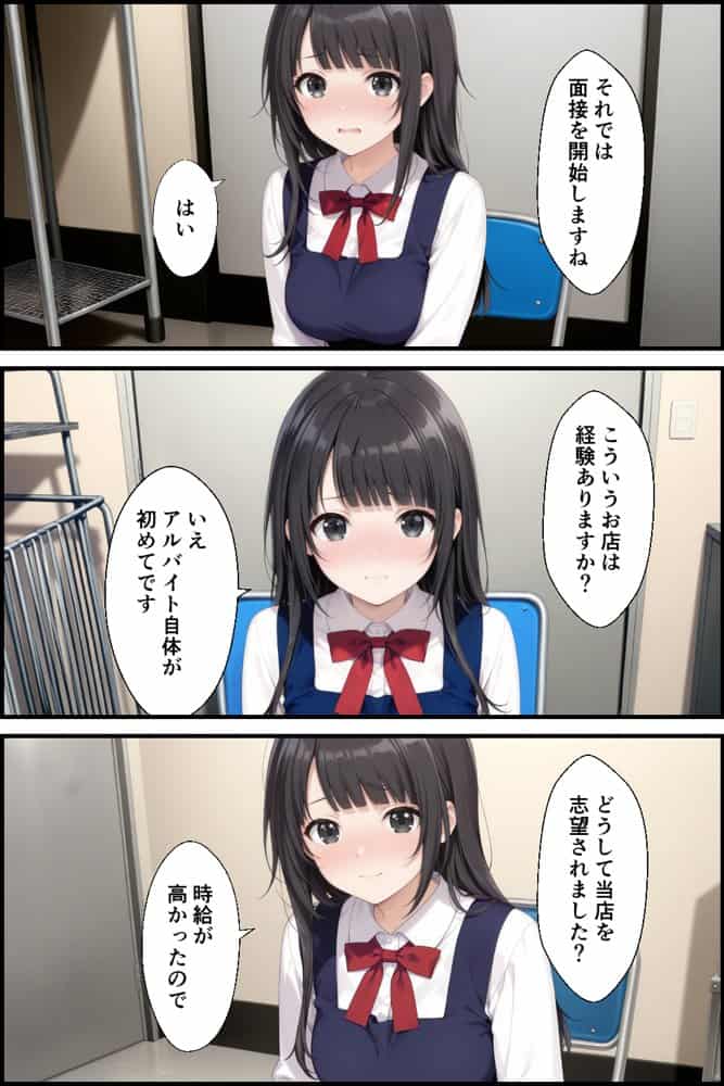世間知らずなお嬢様が風俗の面接に来たので中出しした話
