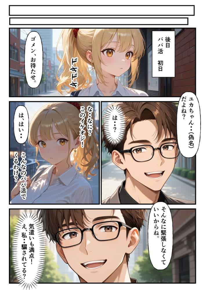 ホスト彼氏のためにはじめたパパ活で変態教師のエロテクに完堕ちした話