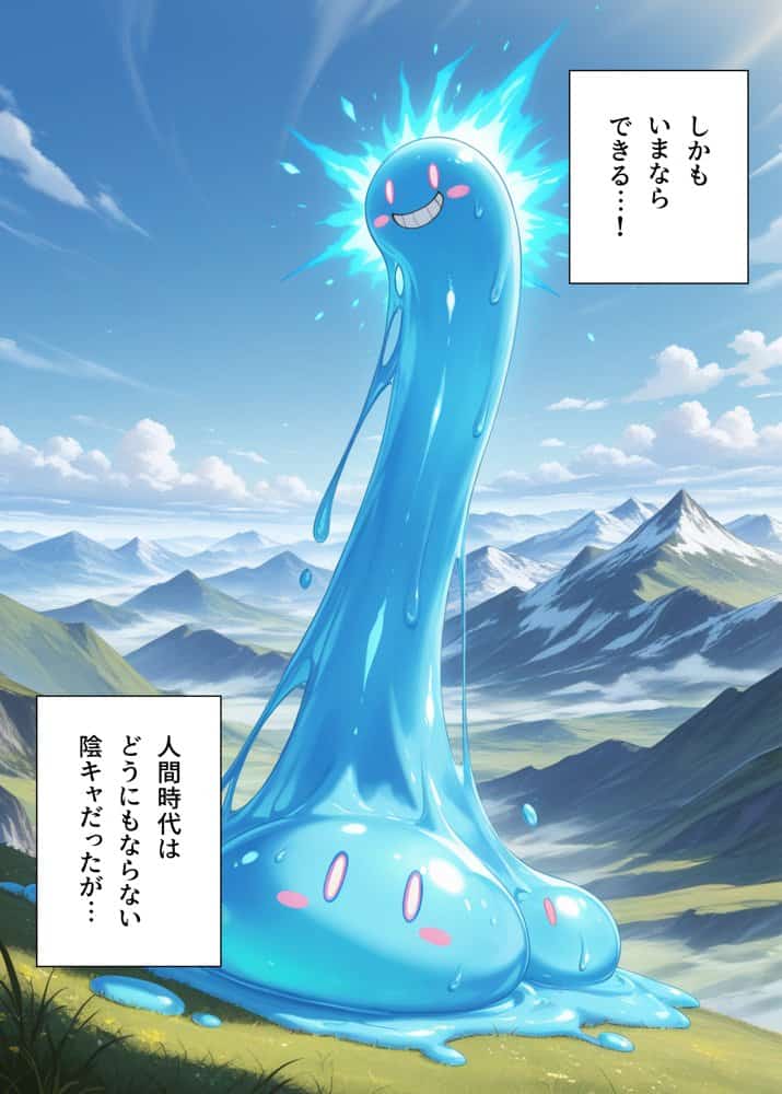 最強スライムに転生したので気ままに女冒険者を孕ませます